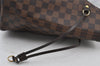 Authentic Louis Vuitton Damier Neverfull MM Shoulder Tote Bag N51105 LV 2069J