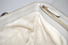 Authentic GUCCI Micro Guccissima GG Leather Shoulder Hand Bag 336776 White 2070J