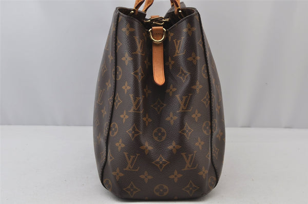 Authentic Louis Vuitton Monogram Montaigne GM 2Way Hand Bag M41067 LV 2071J