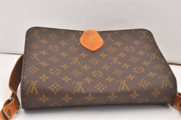 Authentic Louis Vuitton Monogram Cartouchiere GM Shoulder Bag Old Model 2071K
