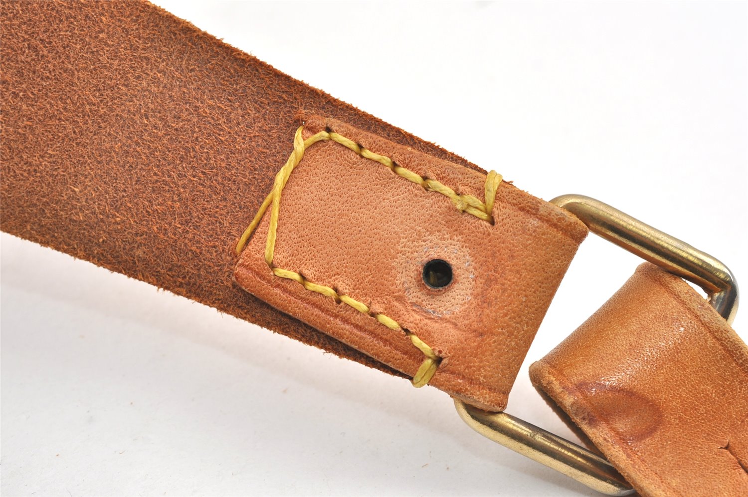 Authentic Louis Vuitton Monogram Cartouchiere GM Shoulder Bag Old Model 2071K