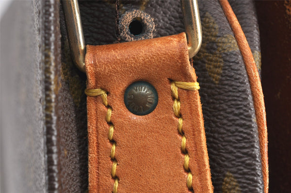 Authentic Louis Vuitton Monogram Cartouchiere GM Shoulder Bag Old Model 2071K