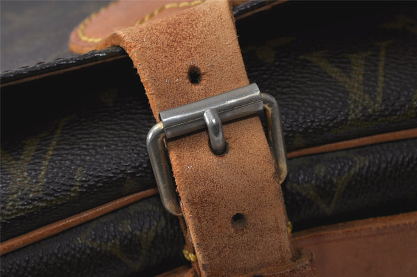 Authentic Louis Vuitton Monogram Cartouchiere GM Shoulder Bag Old Model 2071K