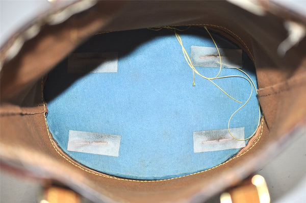 Authentic Louis Vuitton Monogram Bucket PM Shoulder Tote Bag M42238 LV 2072I