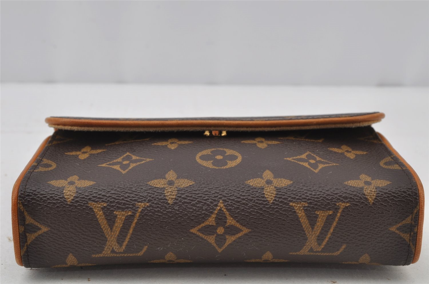 Auth Louis Vuitton Monogram Pochette Florentine Pouch Waist Bag M51855 LV 2076J