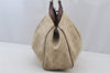 Authentic GUCCI Sukey Shoulder Tote Bag GG Canvas Leather 211944 Beige 2077J