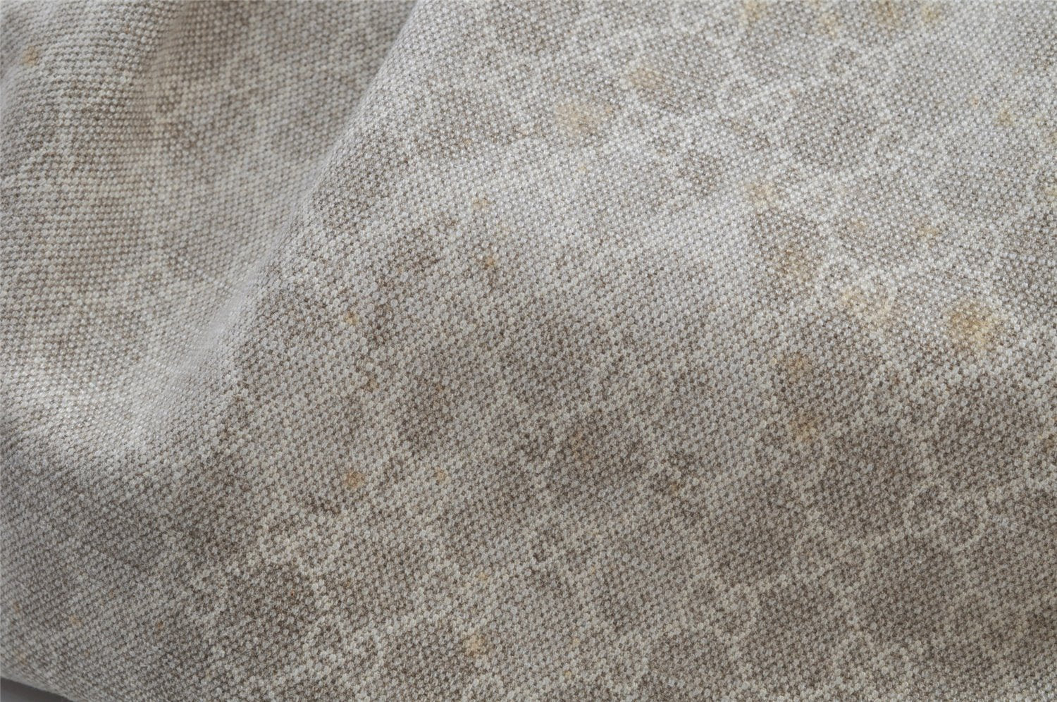 Authentic GUCCI Sukey Shoulder Tote Bag GG Canvas Leather 211944 Beige 2077J