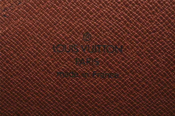 Authentic Louis Vuitton Monogram Courcelles Shoulder Cross Bag M51375 LV 2081I