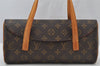 Authentic Louis Vuitton Monogram Sonatine Hand Bag Purse M51902 LV 2081J