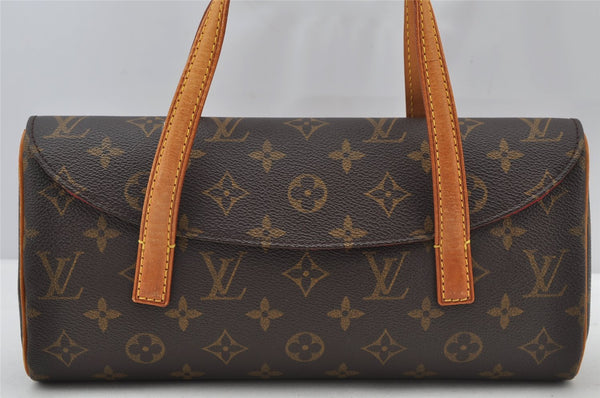 Authentic Louis Vuitton Monogram Sonatine Hand Bag Purse M51902 LV 2081J