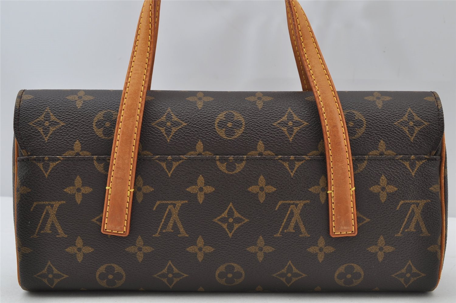 Authentic Louis Vuitton Monogram Sonatine Hand Bag Purse M51902 LV 2081J