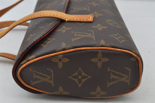 Authentic Louis Vuitton Monogram Sonatine Hand Bag Purse M51902 LV 2081J