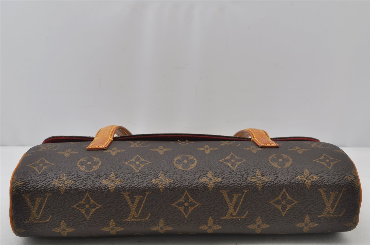 Authentic Louis Vuitton Monogram Sonatine Hand Bag Purse M51902 LV 2081J