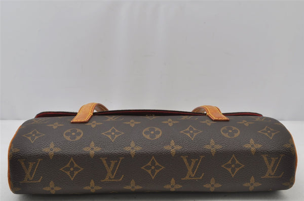 Authentic Louis Vuitton Monogram Sonatine Hand Bag Purse M51902 LV 2081J