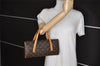 Authentic Louis Vuitton Monogram Sonatine Hand Bag Purse M51902 LV 2081J
