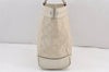 Authentic GUCCI Guccissima Mayfair Hand Tote Bag GG Leather 257061 White 2081K