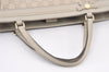 Authentic GUCCI Guccissima Mayfair Hand Tote Bag GG Leather 257061 White 2081K