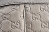 Authentic GUCCI Guccissima Mayfair Hand Tote Bag GG Leather 257061 White 2081K