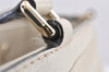 Authentic GUCCI Guccissima Mayfair Hand Tote Bag GG Leather 257061 White 2081K