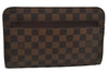 Authentic Louis Vuitton Damier Saint Louis Clutch Hand Bag Purse N51993 LV 2082J