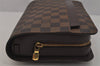 Authentic Louis Vuitton Damier Saint Louis Clutch Hand Bag Purse N51993 LV 2082J