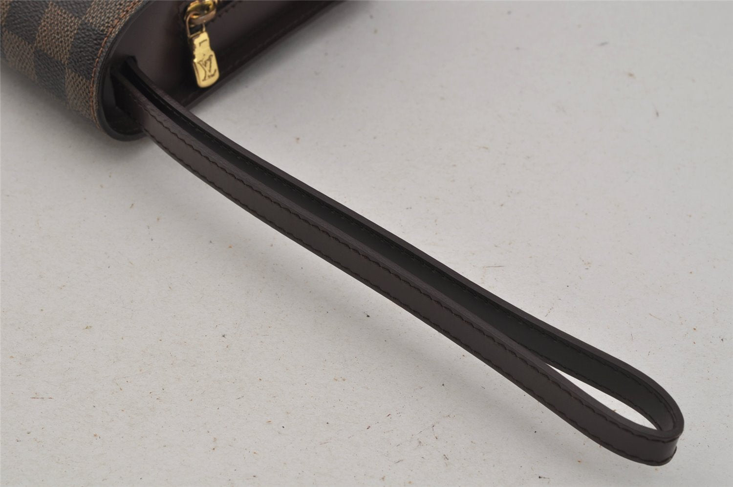 Authentic Louis Vuitton Damier Saint Louis Clutch Hand Bag Purse N51993 LV 2082J