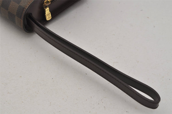 Authentic Louis Vuitton Damier Saint Louis Clutch Hand Bag Purse N51993 LV 2082J