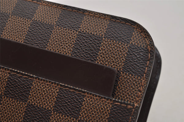 Authentic Louis Vuitton Damier Saint Louis Clutch Hand Bag Purse N51993 LV 2082J