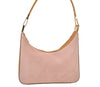 Authentic GUCCI Vintage Shoulder Hand Bag Purse Suede Leather 0013812 Pink 2082K