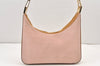 Authentic GUCCI Vintage Shoulder Hand Bag Purse Suede Leather 0013812 Pink 2082K