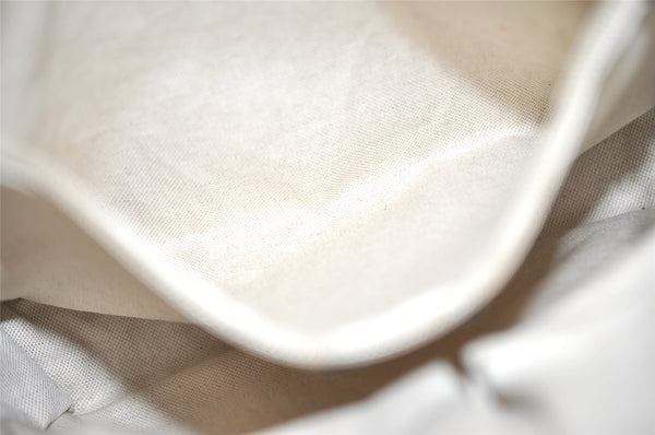 Authentic GUCCI Diamante Shoulder Cross Body Bag PVC Leather 268159 Brown 2083J