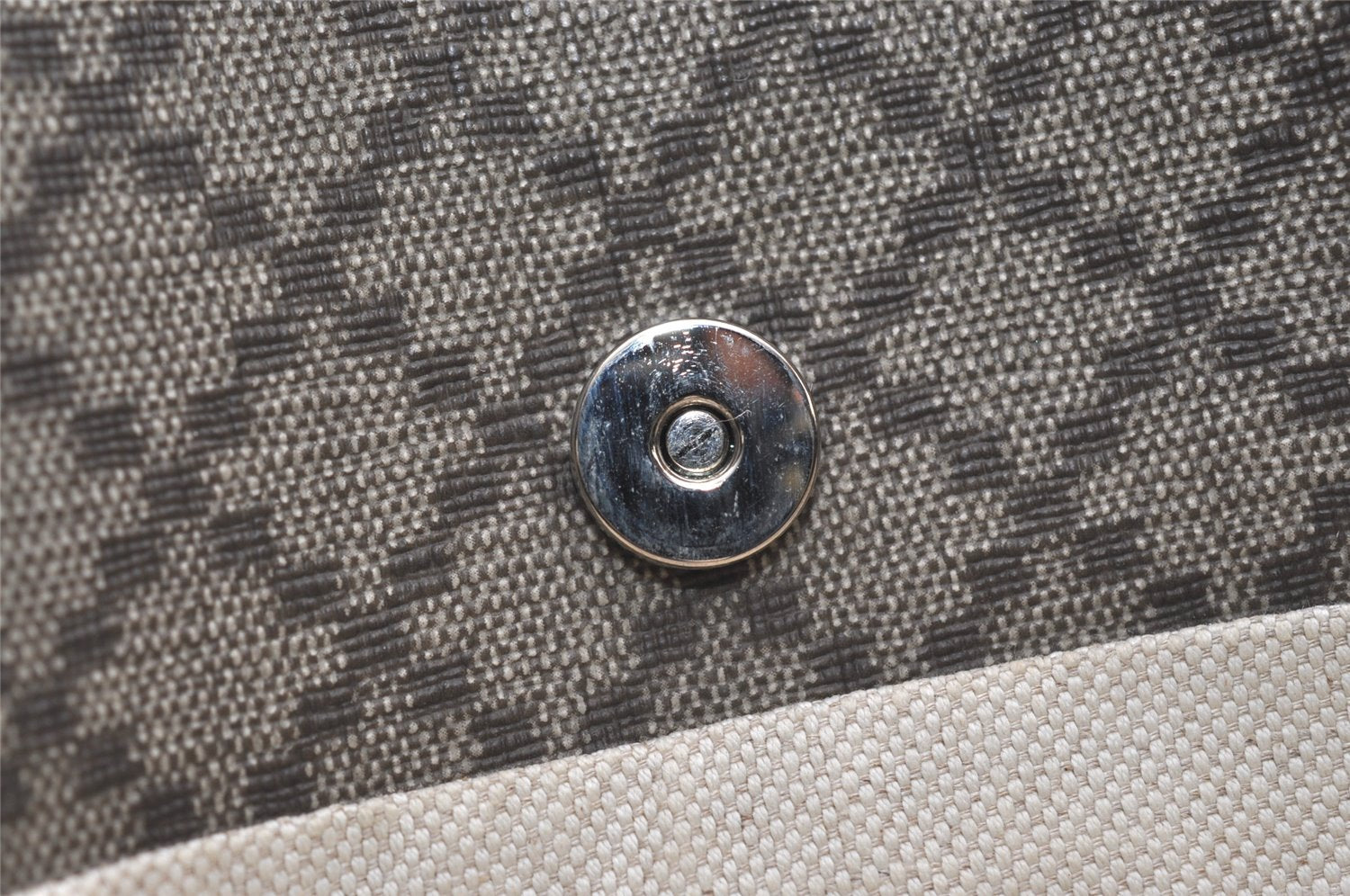 Authentic GUCCI Diamante Shoulder Cross Body Bag PVC Leather 268159 Brown 2083J