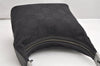 Authentic GUCCI Shoulder Hand Bag Purse GG Canvas Leather 0013814 Black 2083K