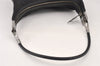 Authentic GUCCI Shoulder Hand Bag Purse GG Canvas Leather 0013814 Black 2083K