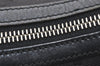 Authentic GUCCI Shoulder Hand Bag Purse GG Canvas Leather 0013814 Black 2083K