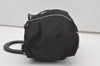 Authentic PRADA Nylon Tessuto Leather 2Way Shoulder Hand Bag Purse Black 2084J