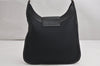 Authentic GUCCI Shoulder Hand Bag Purse Canvas Leather 0014129 Black 2084K