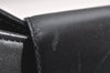 Authentic GUCCI Shoulder Hand Bag Purse Canvas Leather 0014129 Black 2084K