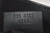 Authentic GUCCI Shoulder Hand Bag Purse Canvas Leather 0014129 Black 2084K