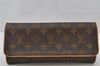 Authentic Louis Vuitton Monogram Pochette Twin GM Shoulder Bag M51852 LV 2085J