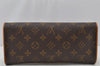 Authentic Louis Vuitton Monogram Pochette Twin GM Shoulder Bag M51852 LV 2085J