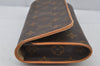 Authentic Louis Vuitton Monogram Pochette Twin GM Shoulder Bag M51852 LV 2085J