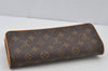 Authentic Louis Vuitton Monogram Pochette Twin GM Shoulder Bag M51852 LV 2085J