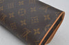Authentic Louis Vuitton Monogram Pochette Twin GM Shoulder Bag M51852 LV 2085J