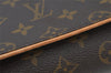 Authentic Louis Vuitton Monogram Pochette Twin GM Shoulder Bag M51852 LV 2085J