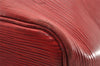 Authentic Louis Vuitton Epi Petit Noe Shoulder Drawstring Bag M44107 Red 2086I