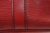 Authentic Louis Vuitton Epi Petit Noe Shoulder Drawstring Bag M44107 Red 2086I