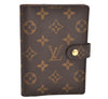 Authentic Louis Vuitton Monogram Agenda PM Notebook Cover R20005 LV 2086K