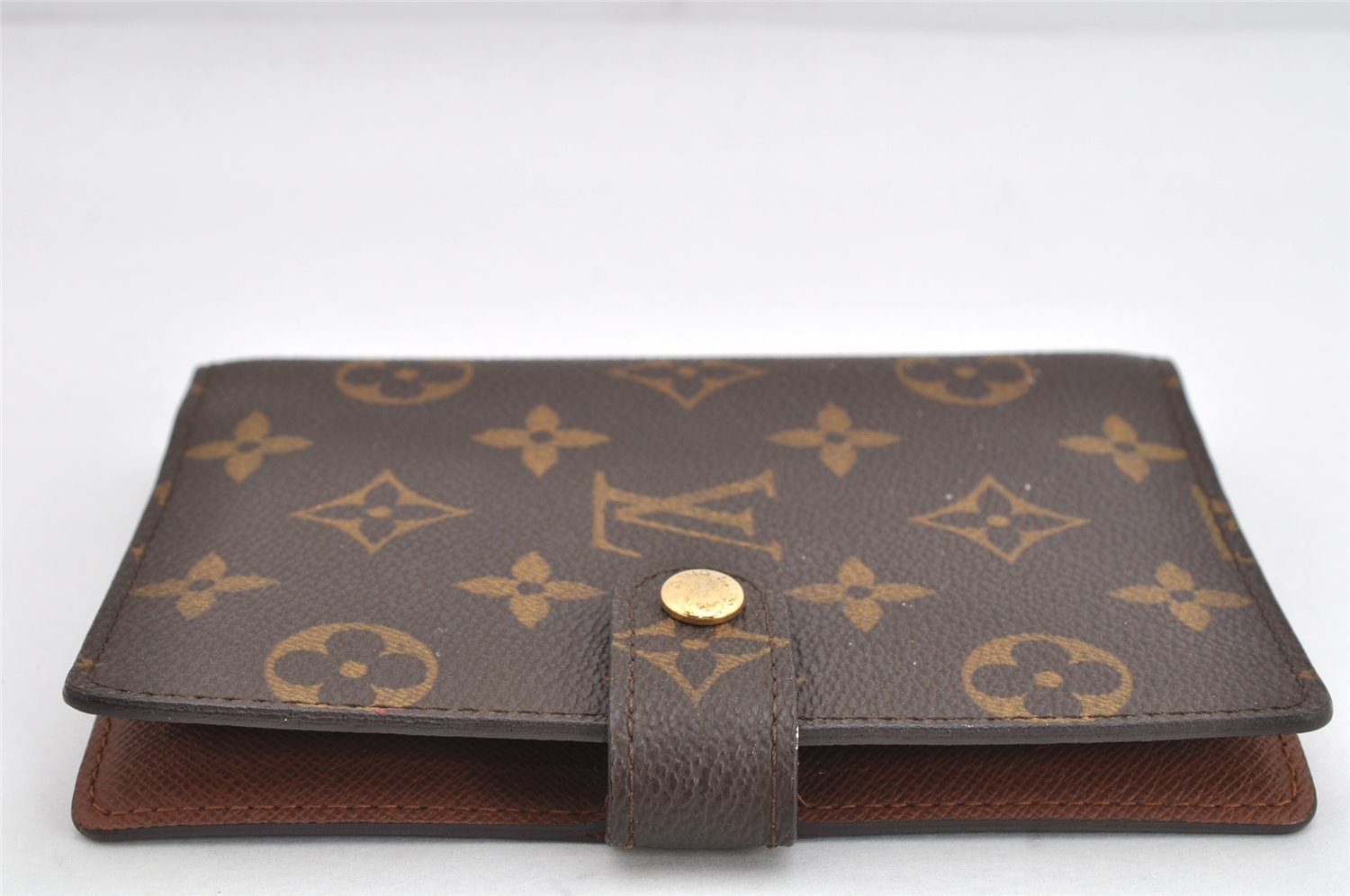 Authentic Louis Vuitton Monogram Agenda PM Notebook Cover R20005 LV 2086K