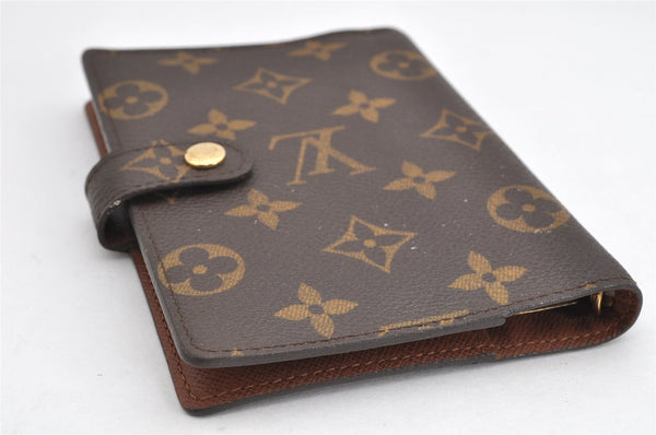 Authentic Louis Vuitton Monogram Agenda PM Notebook Cover R20005 LV 2086K